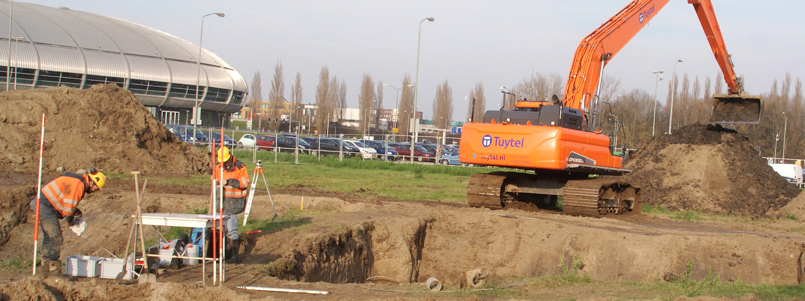 Opgraving Gezondheidspark - Karel Lotsyweg