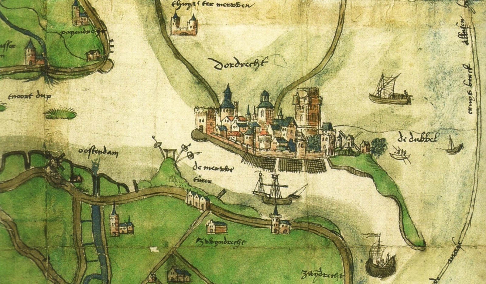 Dordrecht rond 1520