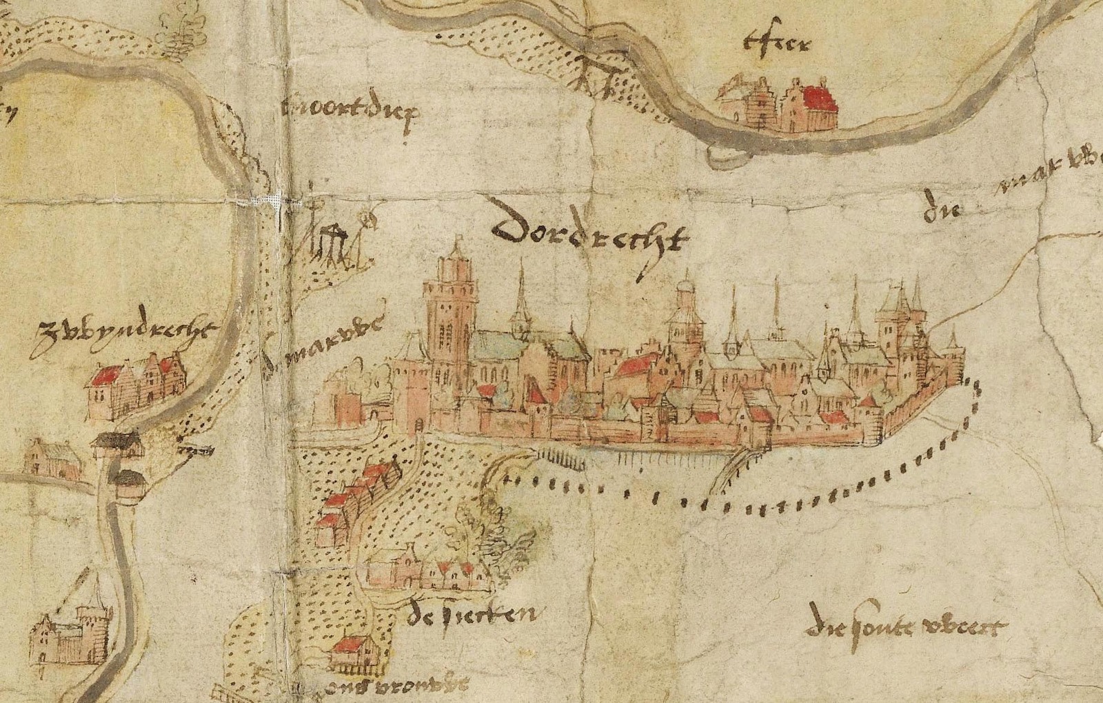 Dordrecht in 1537